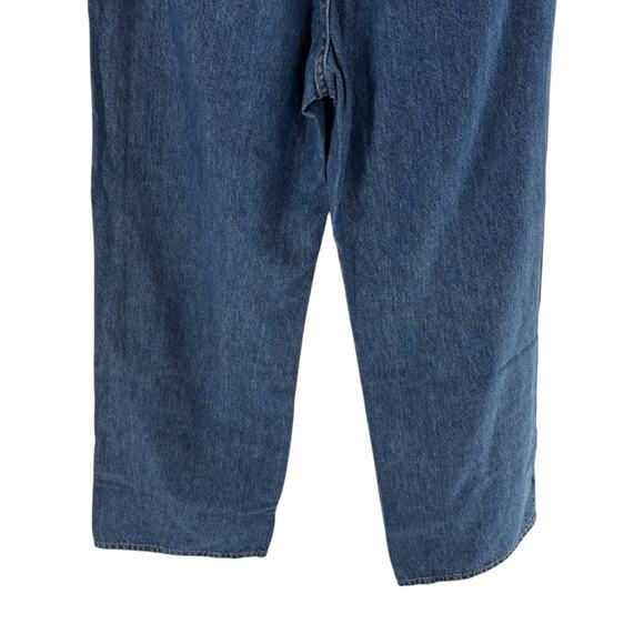 Levi's Blue High Waisted Straight Leg Jeans - Picture 8 of 11